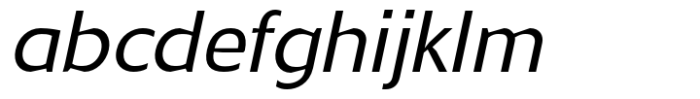 Atlantica Light Italic Font LOWERCASE