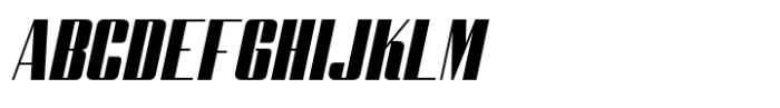 Atnan HC Black Italic Font