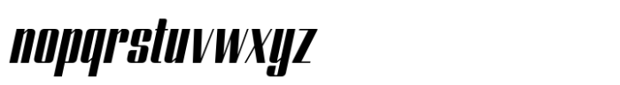 Atnan HC Bold Italic Font LOWERCASE