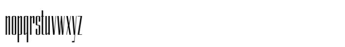 Atnan HC Extra Light Font LOWERCASE