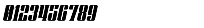 Atnan Serif Black Italic Font OTHER CHARS