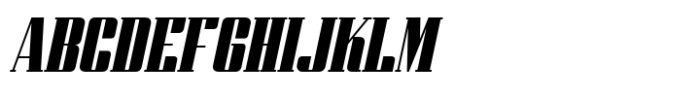 Atnan Serif Black Italic Font
