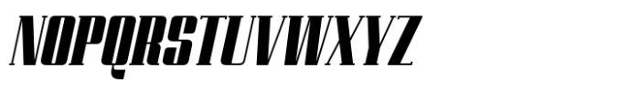 Atnan Serif Black Italic Font UPPERCASE