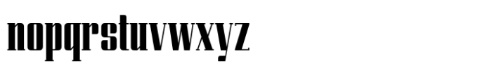 Atnan Serif Bold Font LOWERCASE