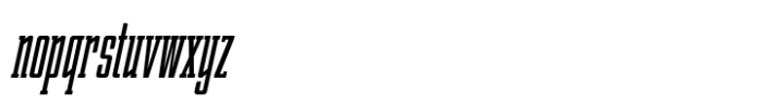Atnan Slab Light Italic Font LOWERCASE