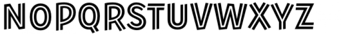 Atomette Inline Font UPPERCASE