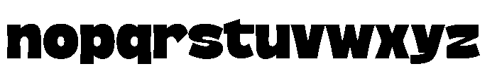 Atomic Beers Regular Font LOWERCASE