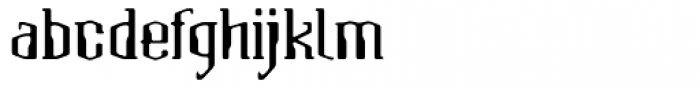 Atomic Serif ICG Font LOWERCASE