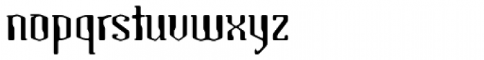 Atomic Serif ICG Font LOWERCASE