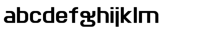 Atophuzomekosou Bold Font LOWERCASE