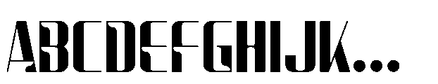 Atrago Regular Font UPPERCASE