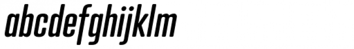 Atrament Medium Italic Font LOWERCASE