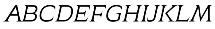 Atsanee Light Italic Font UPPERCASE