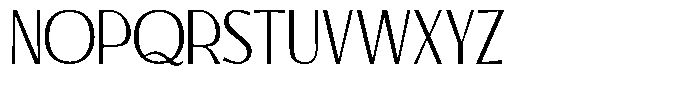 Attelier Regular Font UPPERCASE