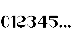 Attend Bold Regular Font OTHER CHARS