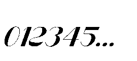 Attend Slant Regular Font OTHER CHARS