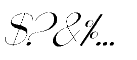 Attend Slant Regular Font OTHER CHARS