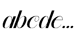 Attend Slant Regular FONT