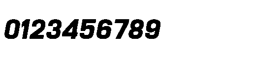 Attha Loopless Bold Italic Font OTHER CHARS