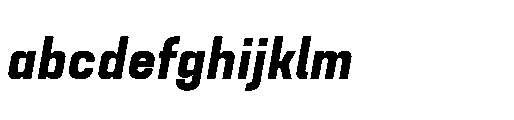 Attha Loopless Bold Italic FONT