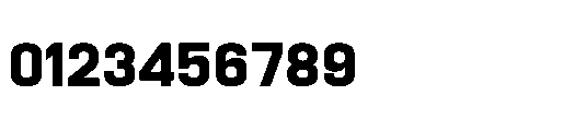Attha Loopless Bold Font OTHER CHARS