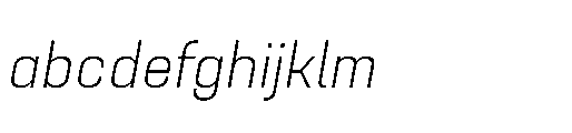 Attha Loopless Light Italic FONT