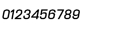 Attha Loopless Medium Italic Font OTHER CHARS