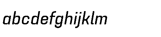 Attha Loopless Medium Italic FONT