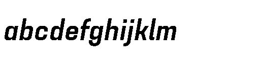 Attha Loopless Semi Bold Italic FONT