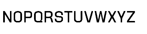 Attha Medium Font UPPERCASE