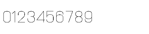 Attha Thin Font OTHER CHARS