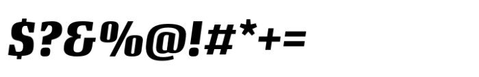 Attorney Extrabold Italic Font OTHER CHARS