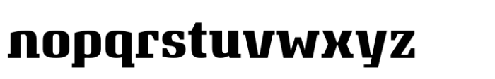 Attorney Extrabold Font LOWERCASE