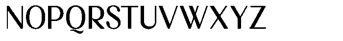 Aturia Regular Font UPPERCASE