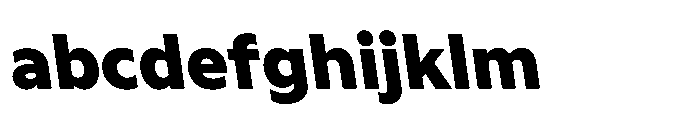 Atwic Greek Black Re Font LOWERCASE