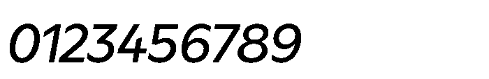 Atwic Greek Mid Italic Font OTHER CHARS