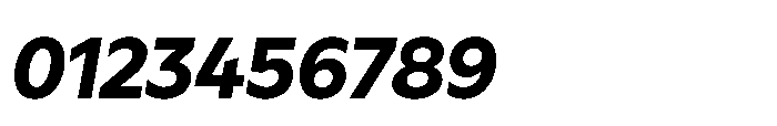 Atwic Hebrew Bold Italic Font OTHER CHARS