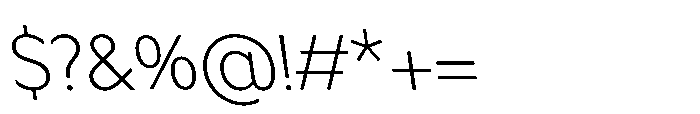 Atwic Hebrew Li Re Font OTHER CHARS