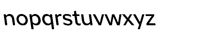 Atwic Hebrew Mid Re Font LOWERCASE