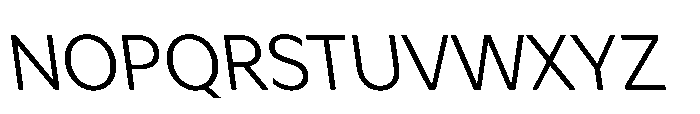 Atwic Hebrew Reg Re Font UPPERCASE