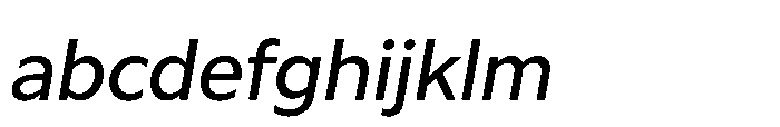 Atwic Latin Mid Italic FONT