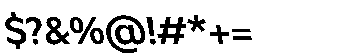 Atwic Latin Semi B Re Font OTHER CHARS
