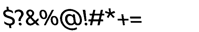 Atwic Pro Mid Re Font OTHER CHARS