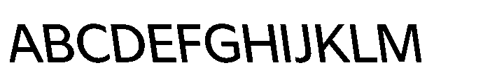 Atwic Pro Mid Re Font UPPERCASE