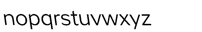 Atwic Pro Reg Re Font LOWERCASE