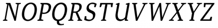 ataxia Italic Font UPPERCASE