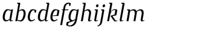 ataxia Italic Font LOWERCASE
