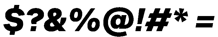 AT Reply Black Italic Font OTHER CHARS