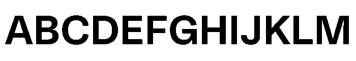 AT Reply Bold Font UPPERCASE