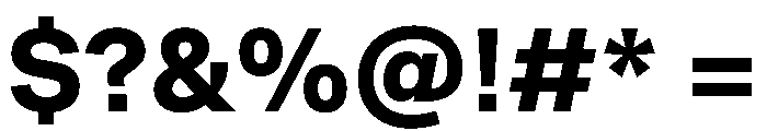 AT Reply Extrabold Font OTHER CHARS